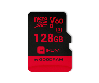 Karta pamięci GOODRAM 128GB microSDXC UHS-II zapis110MB/s odczyt 280MB/s
